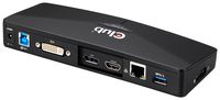 Club3D 4K Docking Station for Laptops DP & HDMI/USB 3.0-4K Ultra HD Universal Laptop Dock (CSV-3103D)