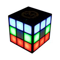 MOBI 70223 Cube 2 Portable Bluetooth Speaker with 4 Sided LED Light Show (Black) (Discontinued by the Manufacturer)