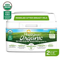 Happy Baby Organic Infant Formula Milk Based Powder with Iron Stage 2, 21 Ounce (Packaging May Vary)