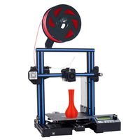 GEEETECH A10 3D Printer, Fast-Assembled Aluminum Profile DIY kit, with Open Source firmware, Breaking-resuming, High Adhesion Building Platform, Stable Movements on V-Slot Rails, 220×220×260m