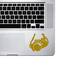StickAny Palm Series DSLR Hanging Camera Sticker for MacBook Pro, Chromebook, and Laptops (Gold)
