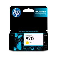 HP 920 | Ink Cartridge | Yellow | CH636AN