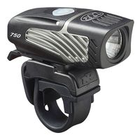 NiteRider Lumina Micro 750 USB Rechargeable MTB Road Commuter LED Bike Light Lumens Water Resistant Bicycle Headlight, LED Front Light Easy to Install Cycling Safety