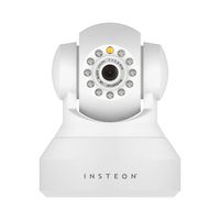 Insteon 75790WH Wireless Security IP Camera with Pan, Tilt and Night Vision