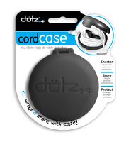 Dotz Cord Wrap for Cord and Cable Management, Black (CWOS30M-CK)