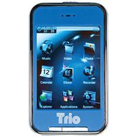 Trio Touch 4 4 GB MP4 Player with 2.8-Inch Touchscreen, Blue
