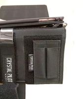 Crystal Pilot Flight Pad 5". 3 in 1 Tablet Kneeboard with Aluminum Clipboard and VFR Placard. Compatible with Mini iPad 5.