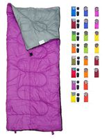 REVALCAMP Lightweight Violet/Purple Sleeping Bag Indoor & Outdoor use. Great for Kids, Youth & Adults. Ultralight and Compact Bags are Perfect for Hiking, Backpacking, Camping & Travel.