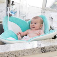Blooming Bath Lotus - Baby Bath (Seafoam/White/Gray)