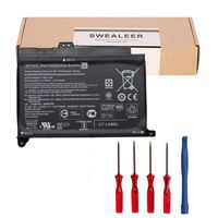 SWEALEER Compatible BP02XL Battery if Applicable HP Pavilion Notebook PC 15 15-AU010WM 15-AU018WM Replacement for BP02041XL HSTNN-LB7H HSTNN-UB7B 849569-541 849909-850 TPN-Q172 Q175 [41Wh 7.7V BP02XL]