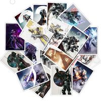 Destiny 2 Laptop Stickers Waterproof - Decals Vinyl for Water Bottle Cars Motorcycle Bicycle Bumper Skateboard Luggage Phone Case DIY Decoration Gift 25 pcs [No-Duplicate]