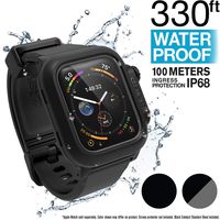 Catalyst Waterproof Case for Apple Watch 40mm Series 4, Hypoallergenic, Quick Release, Breathable, Waterproof 330ft, Military Grade -Accessories for Apple Watch 40mm