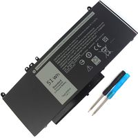 BE·Sell New G5M10 Battery Compatible for Dell Latitude E5450 E5470 E5550 E5570 Series 6MT4T R9XM R9XM9 8V5GX 08V5GX 7V69Y 07V69Y WYJC2 1KY05 TXF9M 79VRK 080-854-0066