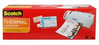 Scotch Thermal Laminator Combo Pack, Includes 20 Letter-Size Laminating Pouches, Holds Sheets up to 8.5" x 11(TL902VP)