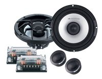 New Pair Soundstream SC-6T Arachnid Series 6-1/2" 320 Watts MAX Per Set (160 Watts Each Side) Component Speaker System Set with Crossovers and Tweeters