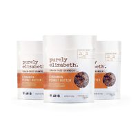 purely elizabeth Grain Free Granola with MCT Oil, Cinnamon Peanut Butter, 3Count