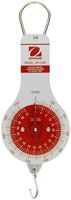 Ohaus 8014-MA Dial-Type Hanging Spring Scale, 2000g x 20g, 72 oz x 1/2 oz