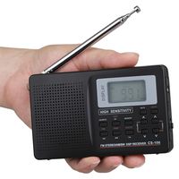 EEEKit Portable Digital World Full Band Radio Receiver AM/FM/SW/MW/LW Radio with Clock and Alarm