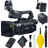 Canon XF405 4K UHD 60P Camcorder with Dual Pixel Autofocus Basic Bundle