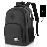 Laptop Backpack,College Backpack for Men and Women,Water Resistant School Bag with USB Charging Port