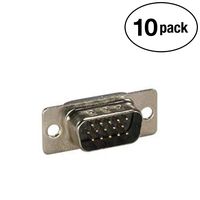 InstallerParts (10 Pack DB15 HD Male Solder Cup Connector