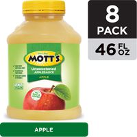 Mott's Unsweetened Applesauce, 46 Ounce Jar (Pack of 8)
