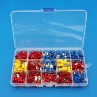 Raogoodcx 300Pcs Assorted F/M Crimp Connectors Spade Terminal Insulated Electrical Wire Connector Kit Set