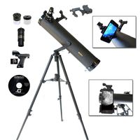 Galileo 800mm x 95mm Smartphone Photo Adapter Reflecting Telescope ...