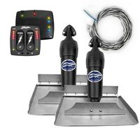 Bennett Complete Kit Bolt Electric Trim Tab (BOLT1212) with Indication Control (BCI8000), 12 x 12 inches FO-4321