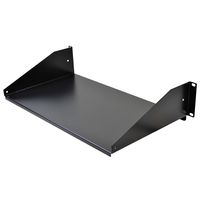 Pier Telecom 2U 19" Universal Rack Mount Shelves 10" Depth Without Holes (2U 19" Universal Rack Mount Shelves 10" Depth Without Holes)