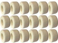 Hanbaili 20Pcs Self Adherent Cohesive Wrap Bandages,Clean Sanitary Pressure Wrap Gauze Bandage for Sprain Swelling(White)