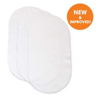 Boppy Changing Pad Liners, White, 3 Count