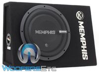 Memphis CSA Series Enclosed Subwoofers (15-CSA112E | 350W | 12" Enclosed Subwoofer)