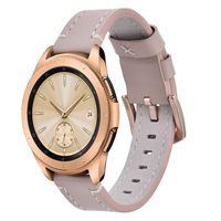 Koreda for Gear Sport Bands/Galaxy Watch (42mm) Bands, 20mm Softer Leather Bracelet Strap for Samsung Gear Sport Smartwatch & Samsung Galaxy Watch SM-R810/R815/Galaxy Watch Active 40mm R500 (Apricot)