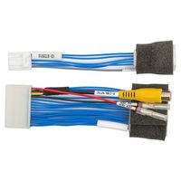 Germes Lab. Car Rear View Backup Reverse Camera Connection Cable for Toyota MFD GEN5/GEN6 DVD Navi 2DIN Monitors