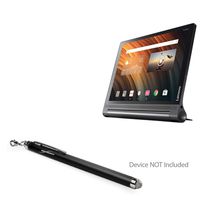 Lenovo Yoga Tab 3 Plus Stylus Pen, BoxWave [EverTouch Capacitive Stylus] Fiber Tip Capacitive Stylus Pen for Lenovo Yoga Tab 3 Plus - Jet Black