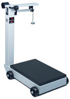Detecto 854F50K Portable Mechanical Floor Scales, 19" x 28", 500 Kg Capacity