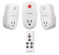 Beastron Wireless Remote Control Outlet, 3 Pack Light Switch for Lamps, Power Strips, Home Automation and Other Household Appliances