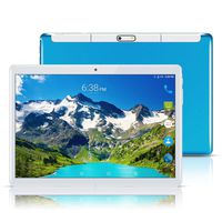 Android 8.1 Tablet 10 Inch (10.1"),Octa Core,3G Dual SIM Phablet Tablets PC,Dual Camera,4GB Ram+64GB Disk,Wifi,GPS,OTG (Blue)