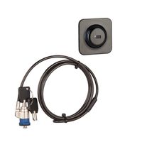 The Joy Factory Lockdown Universal Laptop and Tablet Adhesive Plate Security Key Cable Lock (MMX115KL)