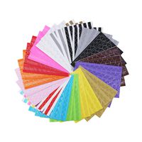 LJY 32 Sheets Self-Adhesive Photo Mounting Corner Stickers for DIY Picture Album Scrapbooking, 16 Styles Assorted