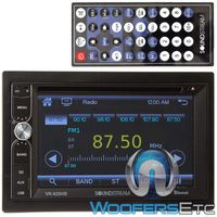 Soundstream VR-620HB in-Dash 2-DIN 6.2" Touchscreen LCD DVD Receiver with Bluetooth
