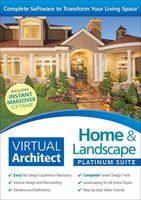 Virtual Architect Home & Landscape Platinum Suite 9.0 [PC Download]