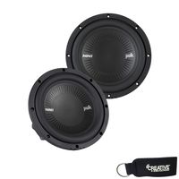 Polk MM842DVC 8" Dual 4-Ohm Voice Coil Subwoofer Bundle Includes 2 woofers with Marine Certification