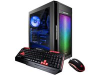 iBUYPOWER Desktop Computer Ryzen 5 1500X (3.50 GHz) 8 GB DDR4 1TB HDD 120GB SSD RX560 Win 10 Home64