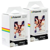 Polaroid PIF300 Instant Film Replacement - Designed for use with Fujifilm Instax Mini and PIC 300 Cameras (40 Sheets)