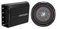 Kicker 43CWRT671 COMPRT67 6.75" 300 Watt Subwoofer Sub + Mono Amplifier