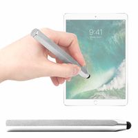 DURAGADGET Silver Touchscreen Capacitive Stylus Pen - Suitable for Tablets Including The New Apple iPad Air 2, iPad Mini (Wi-Fi, Wi-Fi & Cellular), iPad 4 with Retina Display, iPad 3, iPad 2 Wi-Fi