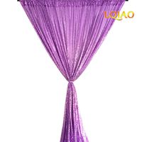 LQIAO New Sequin Backdrop Lavender-4x7FT Elegant Shimmer Sequin Fabric Photography Background Party Wedding Photo Booth Backdrop Decoration