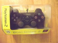 Wired Sony PlayStation 2 PS2 Dual Shock 2 Analog Controller Black SCPH-10010u (BLACK)